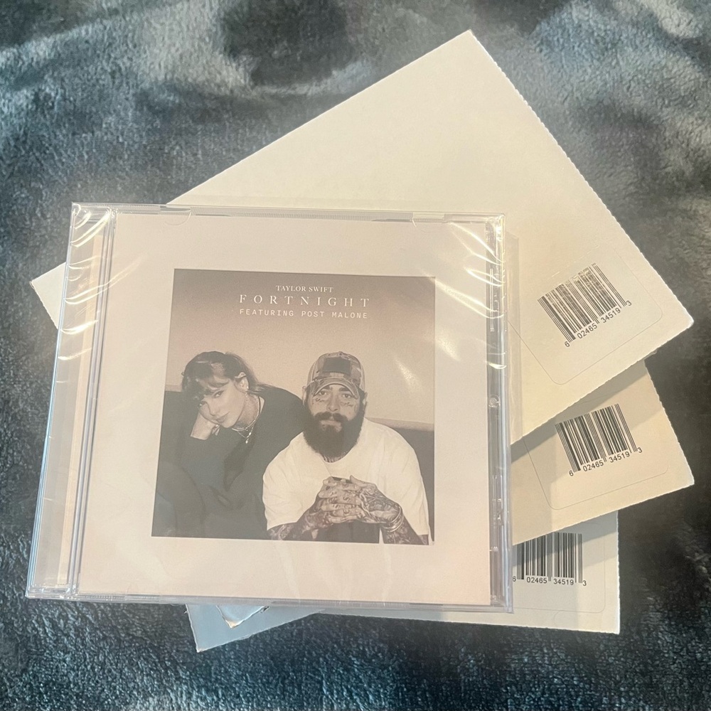 The Tortured Poets Department Single CD “Fortnight (feat Post Malone)”